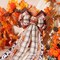 Fall Burlap Plaid Ribbon Wired 2 1/2" x 6 Yards 6 Rolls, Harvest Farm Ribbon for Autumn Wreath Thanksgiving Christmas Farm Gift Wrapping Home Decor